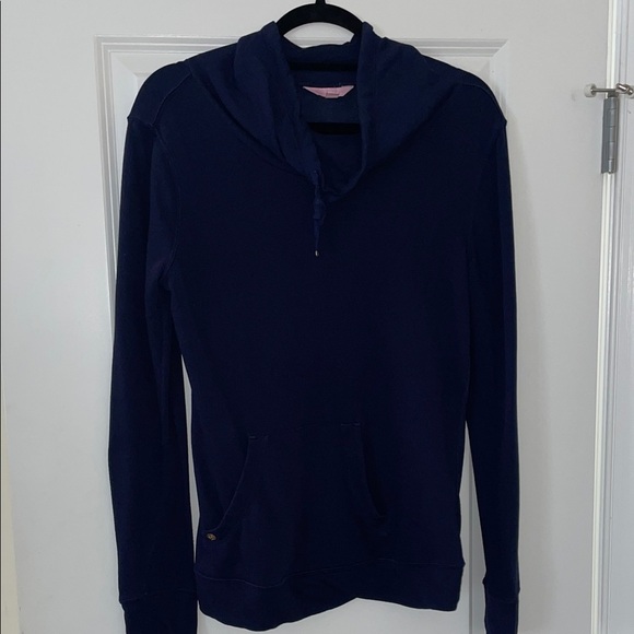 Lilly Pulitzer Cozy and Casual Navy Sweatshirt - Picture 2 of 10